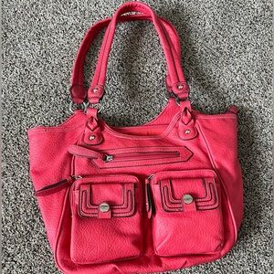 Hot pink Rossetti purse.